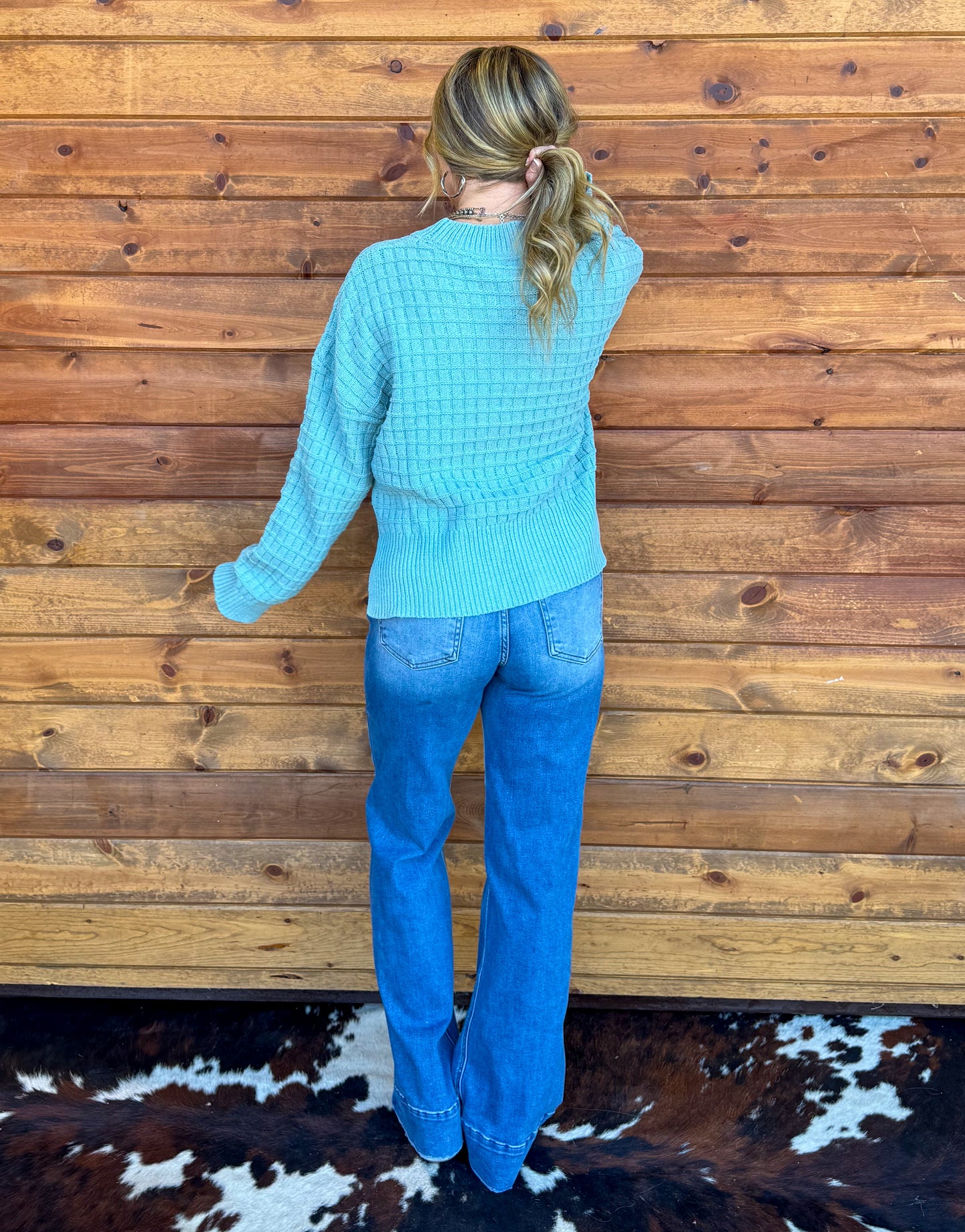 The Rachel Sweater *Sage