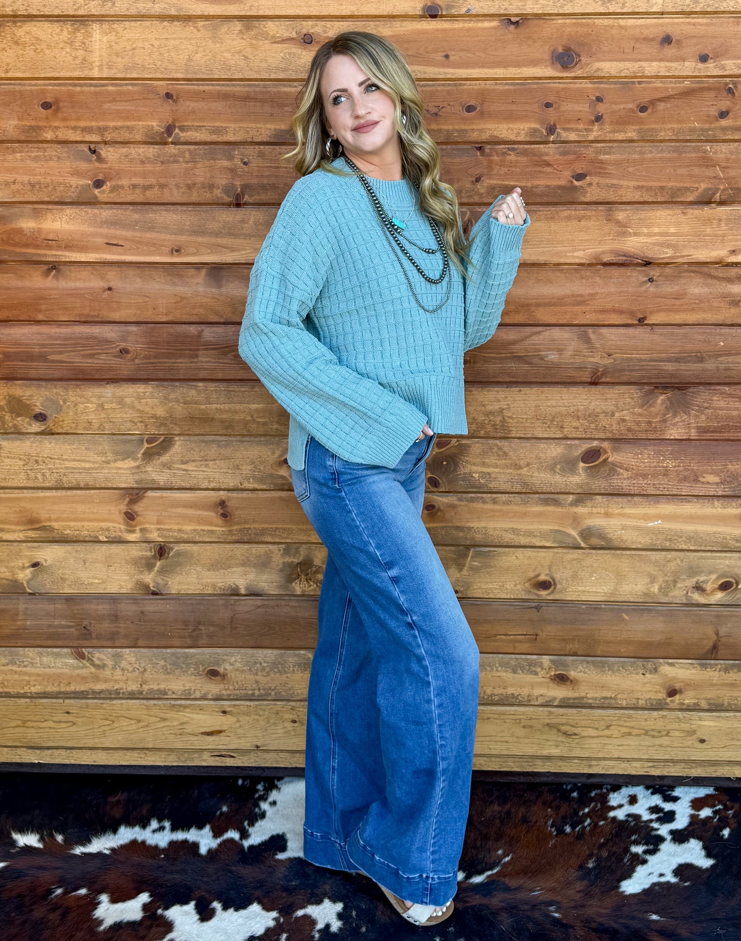 The Rachel Sweater *Sage