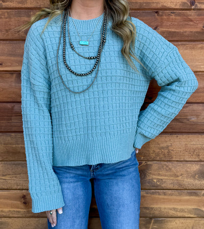 The Rachel Sweater *Sage