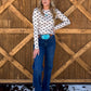 Horses Ribbed Long Sleeve