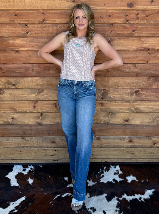The Becky Tank *Khaki