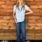 Spring Basic Top *Sky Blue