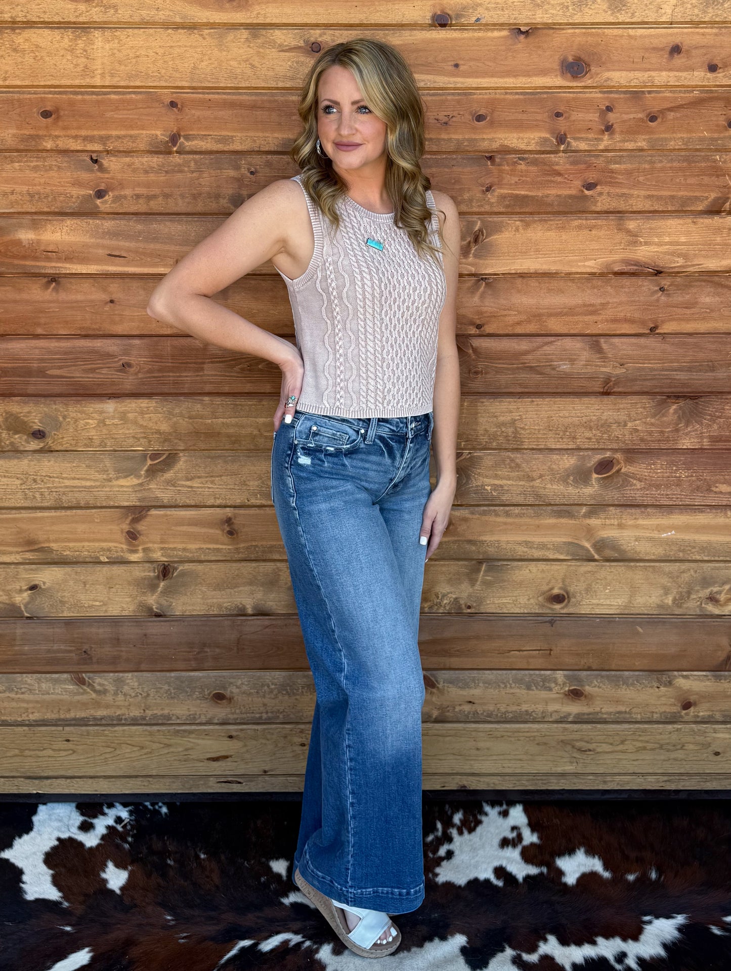 The Becky Tank *Khaki