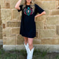 Desert Rose T-Shirt Dress