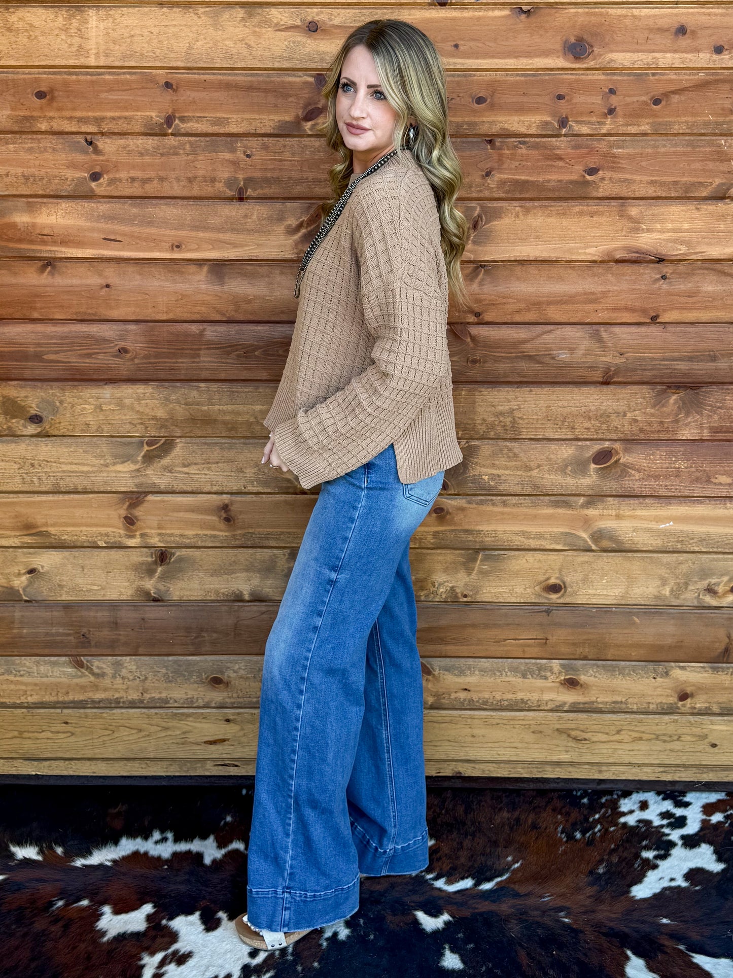 The Rachel Sweater *Mocha