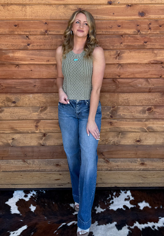 The Becky Tank *Olive