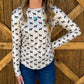 Horses Ribbed Long Sleeve