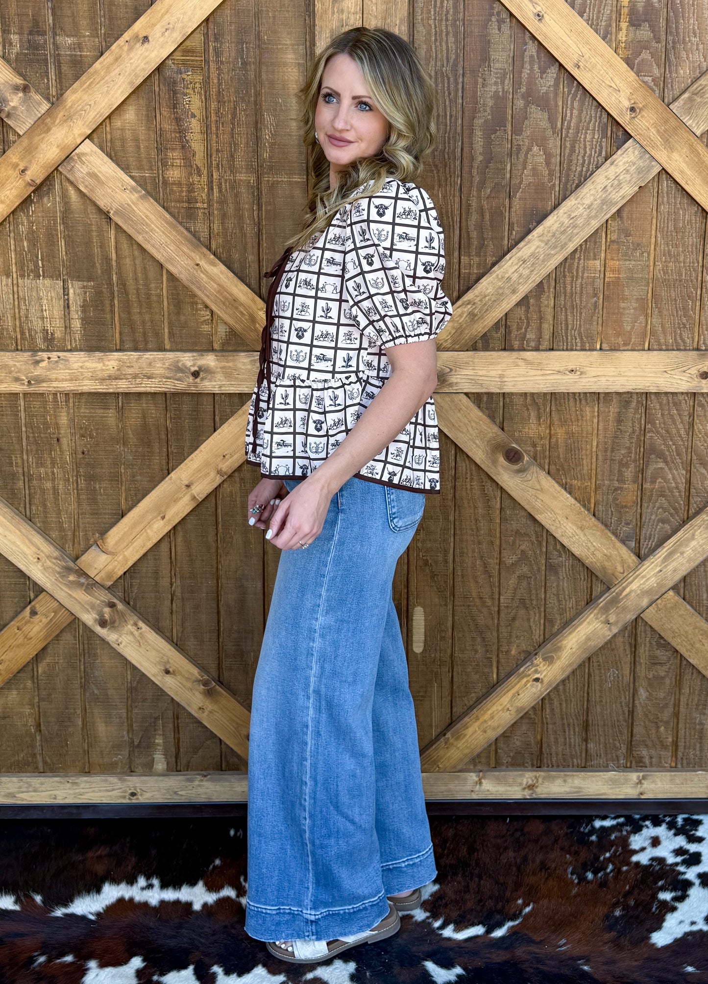 Pretty Western Blouse