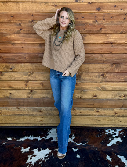 The Rachel Sweater *Mocha