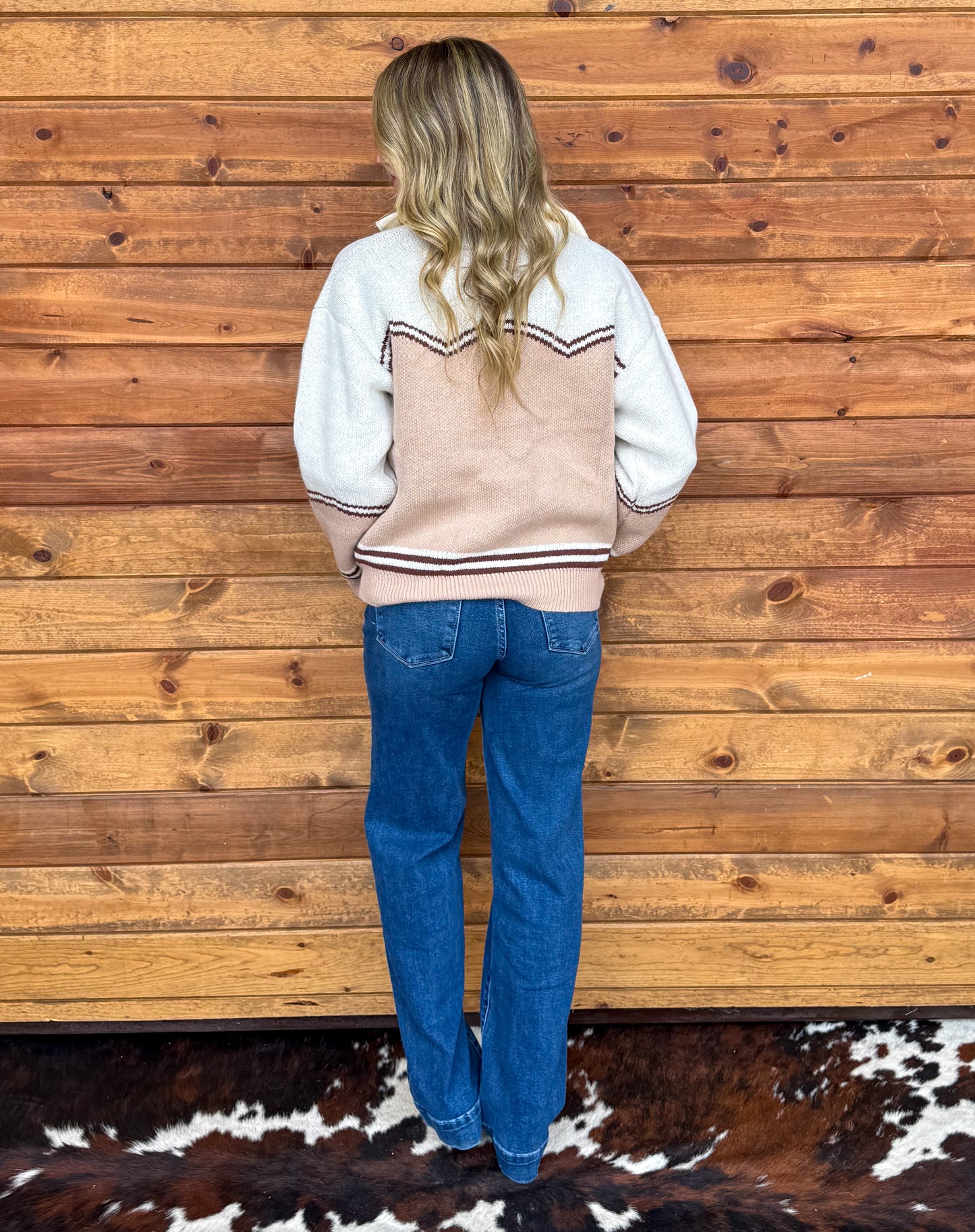 Buffalo Bill Pullover *Cream