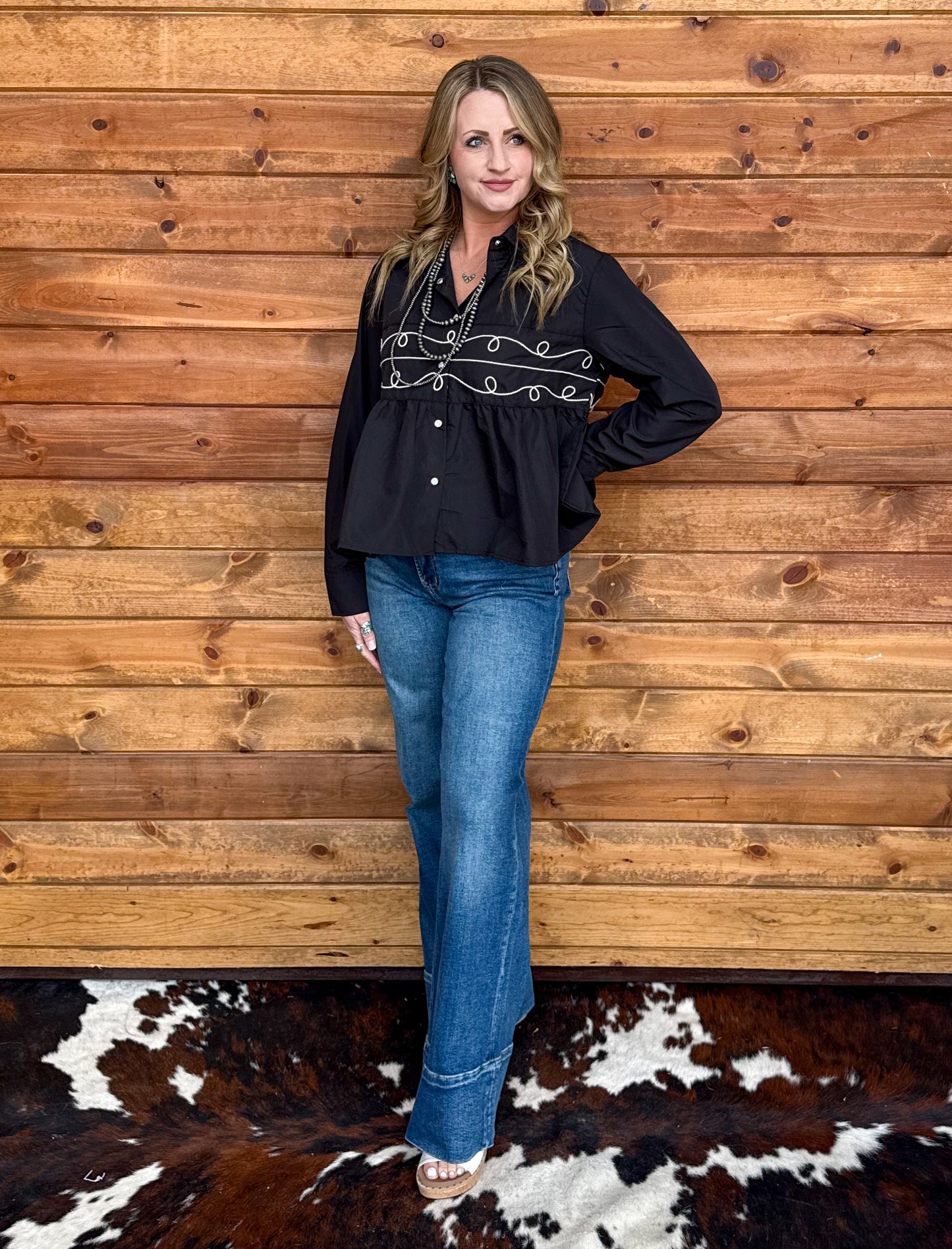 Loopty Lou Long Sleeve *Midnight