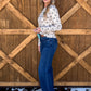Horseshoe Ribbed Long Sleeve