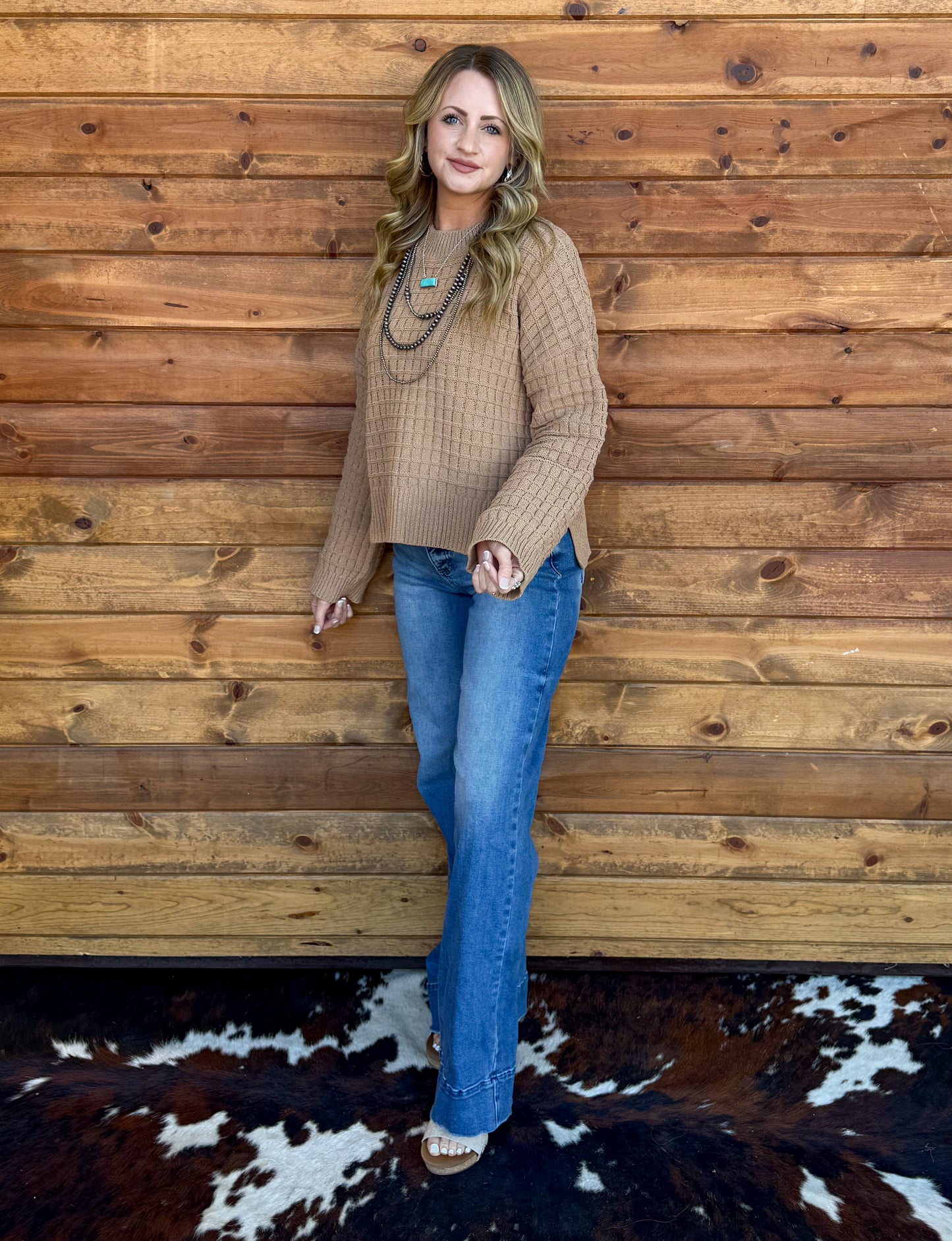The Rachel Sweater *Mocha
