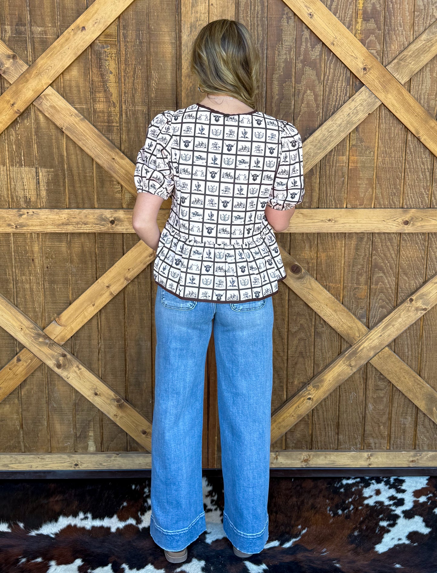 Pretty Western Blouse