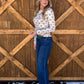 Horseshoe Ribbed Long Sleeve