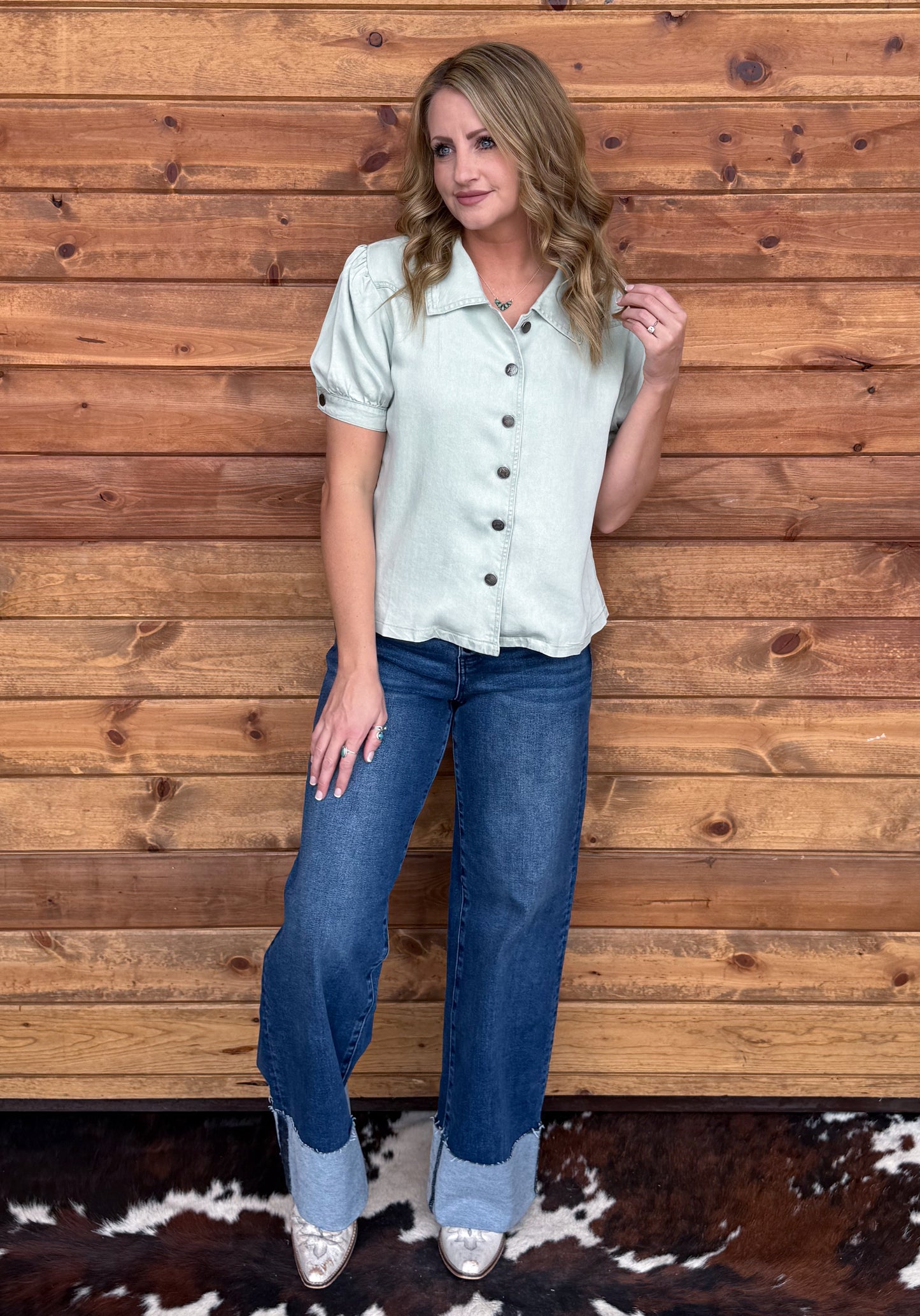 The Daphne Button-Up Top