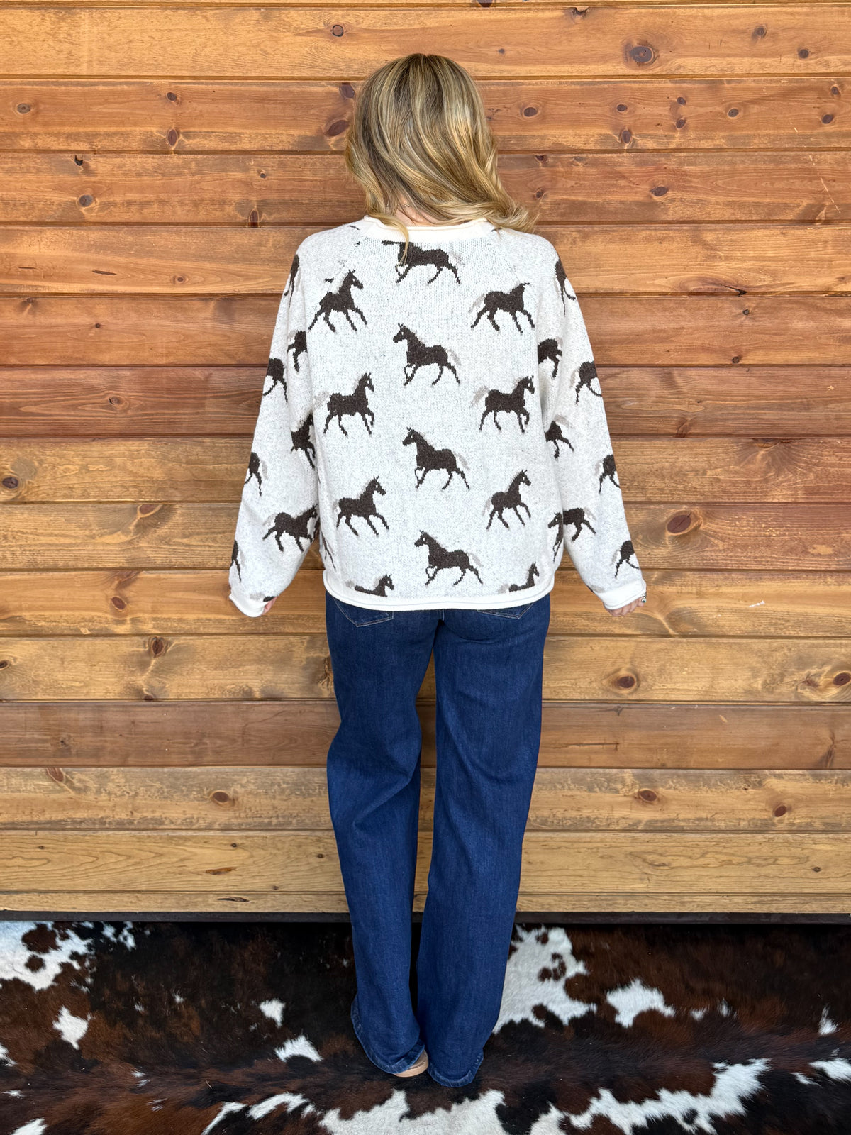 Rodeo Ponies Sweater