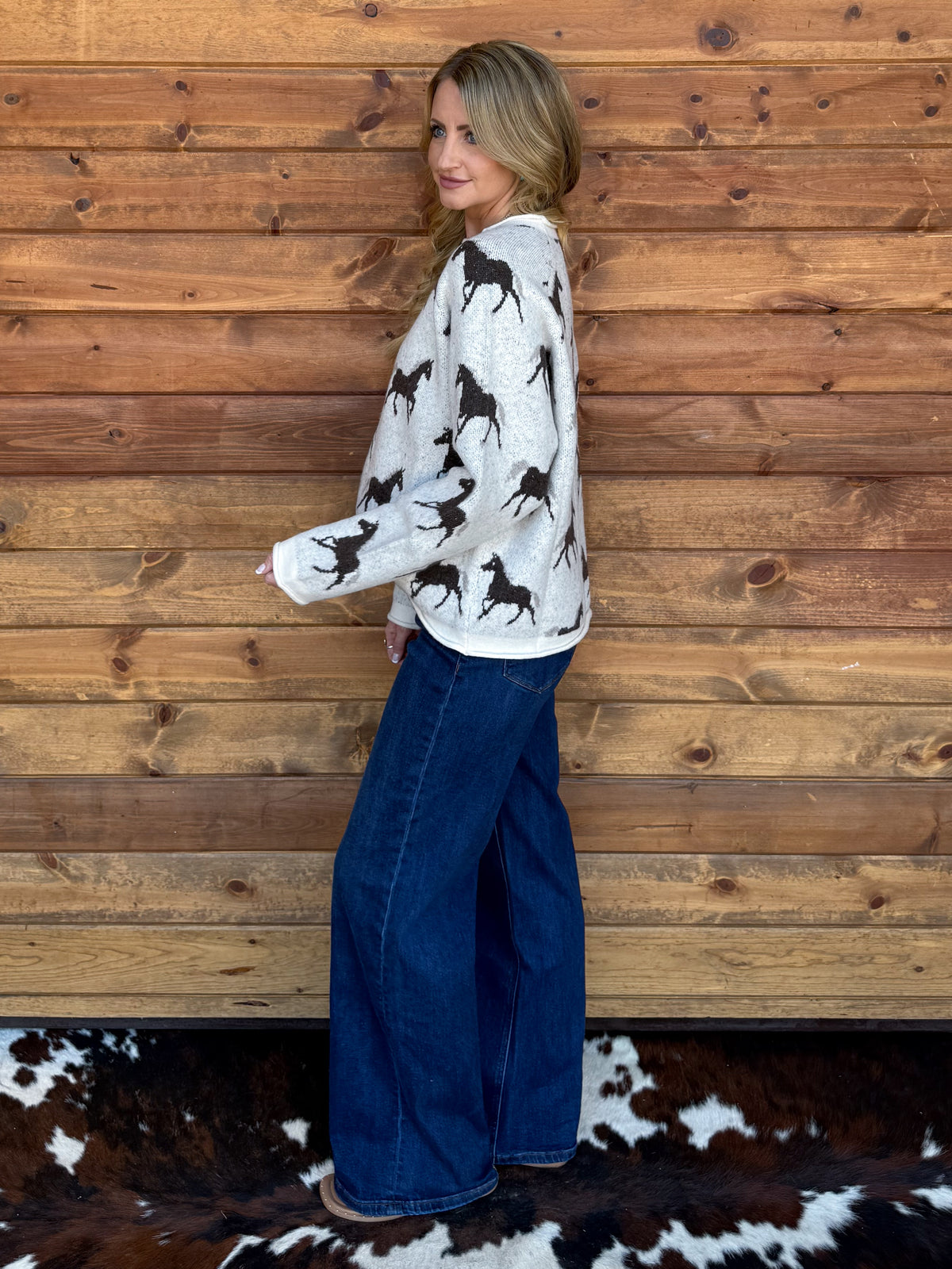 Rodeo Ponies Sweater