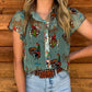 Howdy Sheer Blouse
