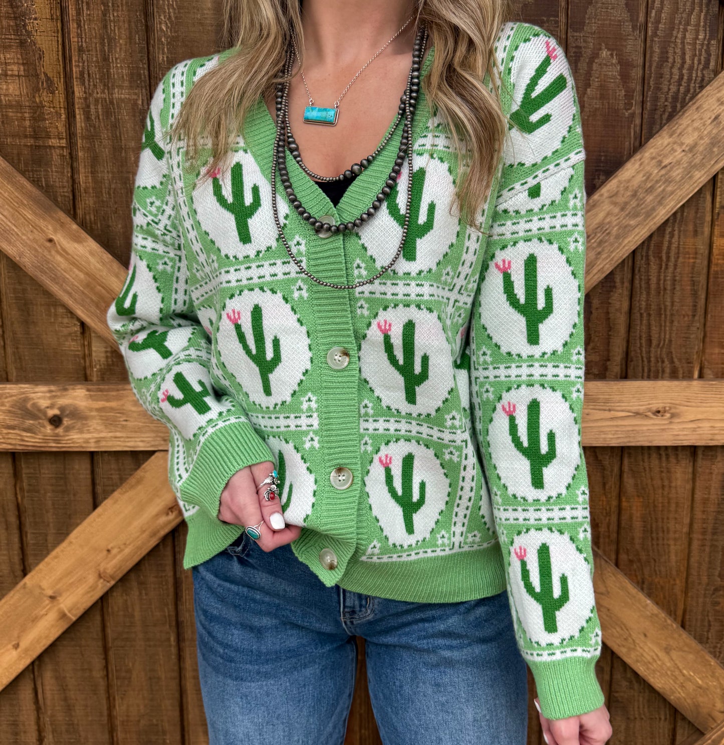 Prickly Pear Cardigan