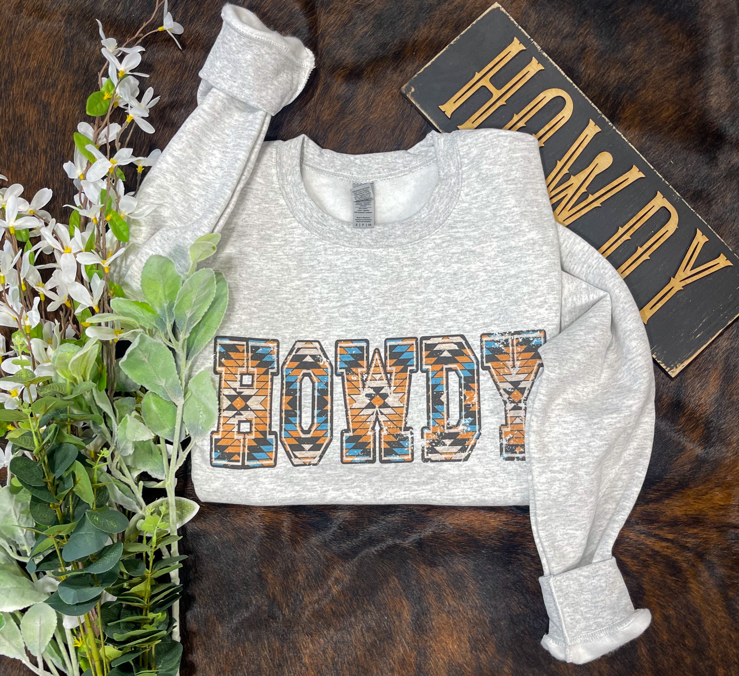 Howdy Aztec Sweatshirt – Backcountry Creative Co.