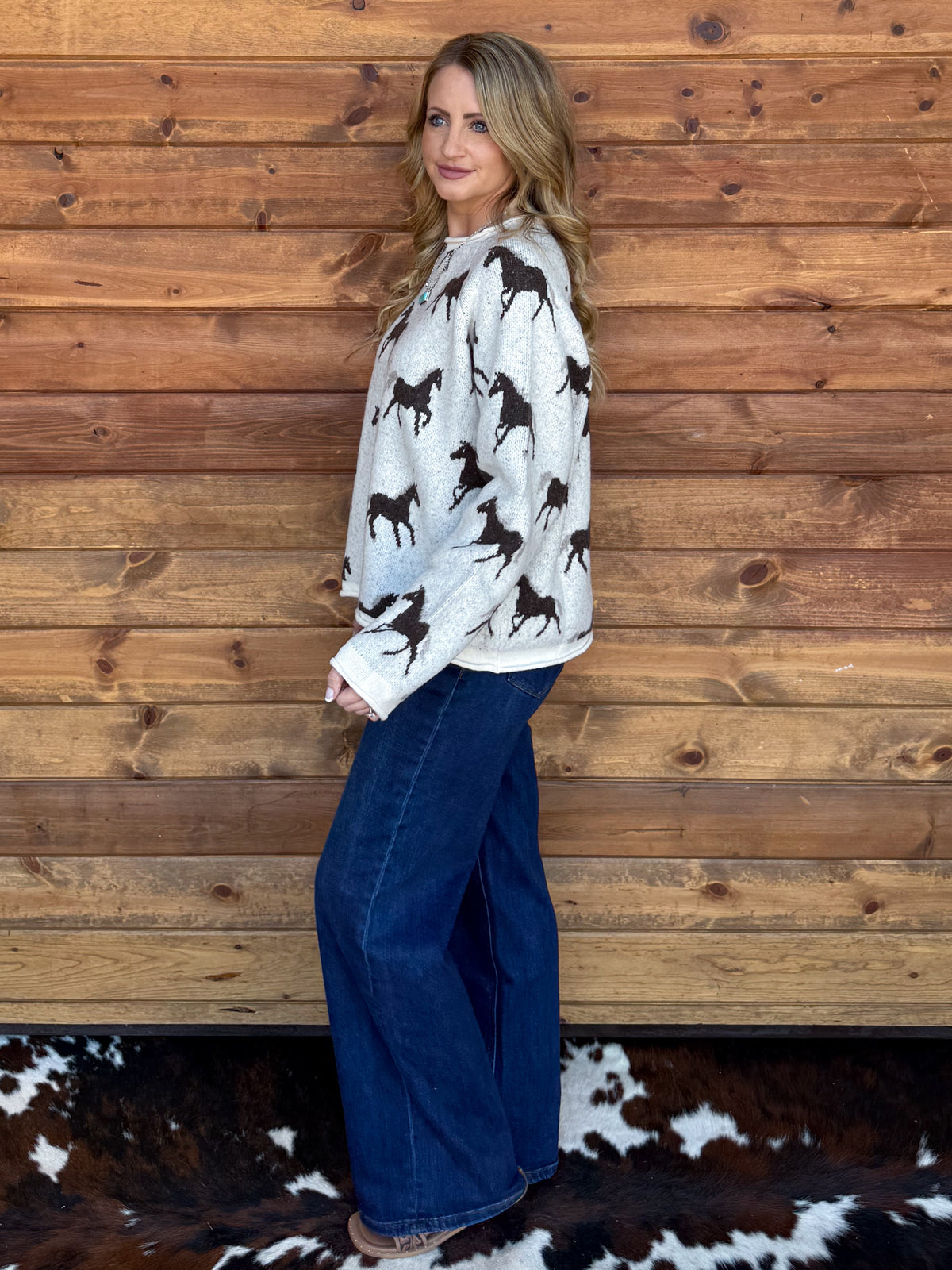 Rodeo Ponies Sweater