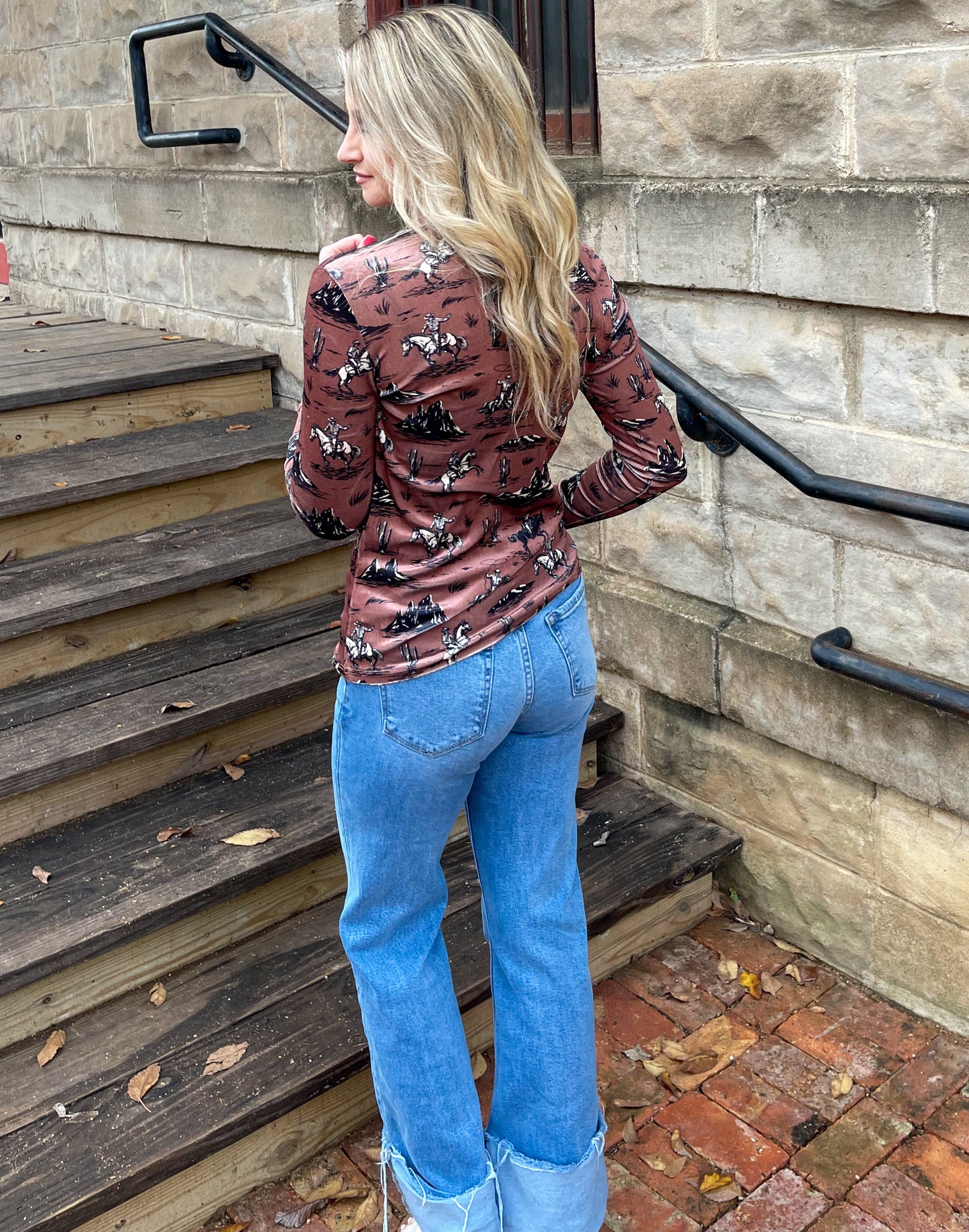 Buck ‘Em Velvet Top