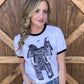 The Saddle Ringer Tee