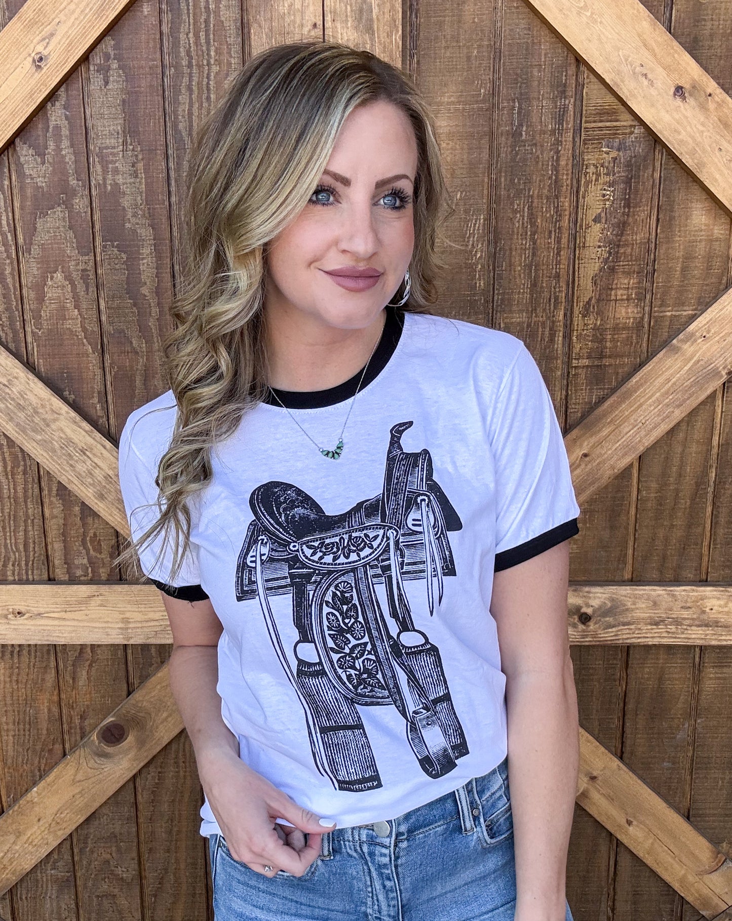 The Saddle Ringer Tee