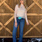 Lariat Lace Mesh Top *Cloud