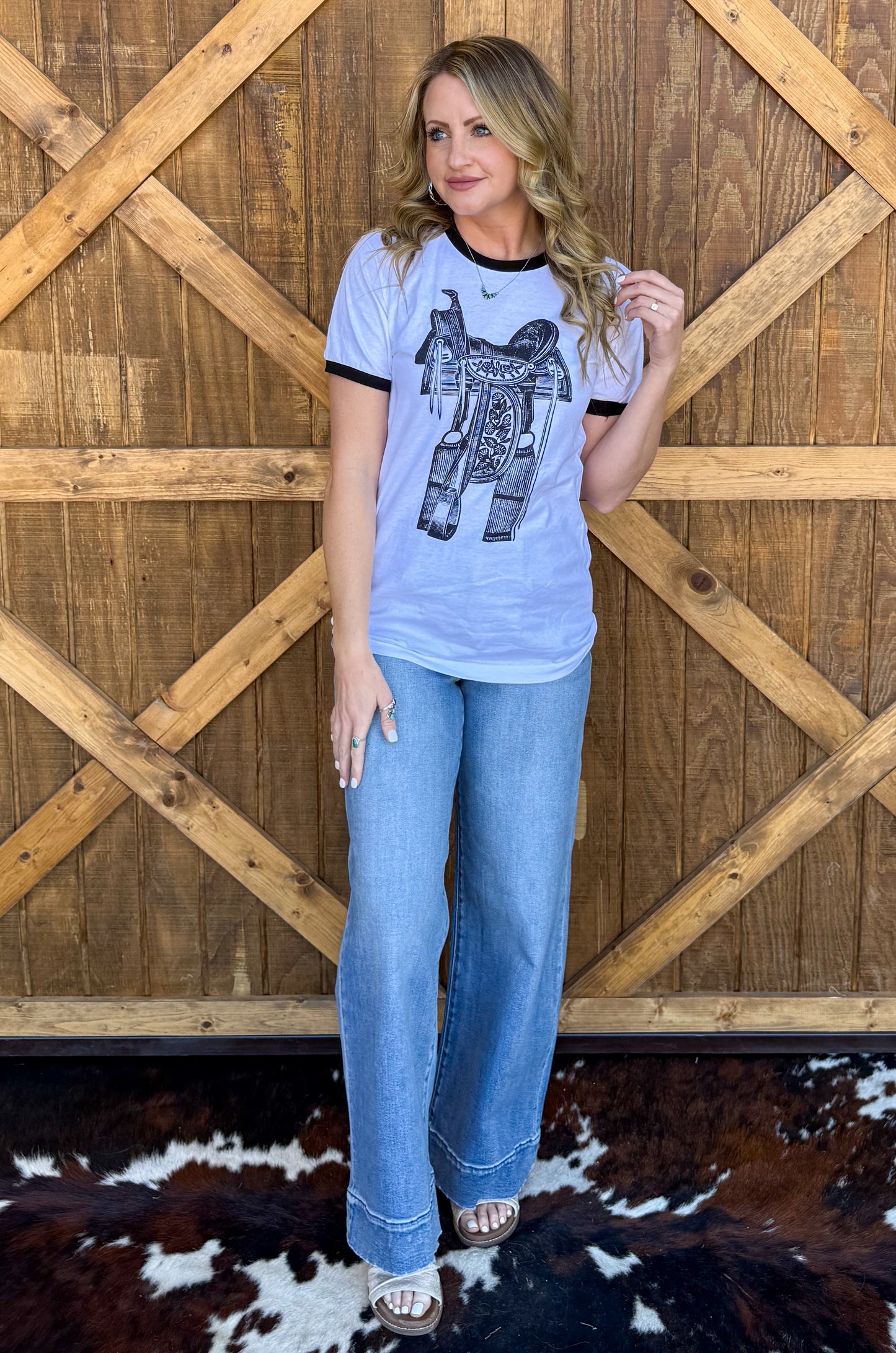 The Saddle Ringer Tee