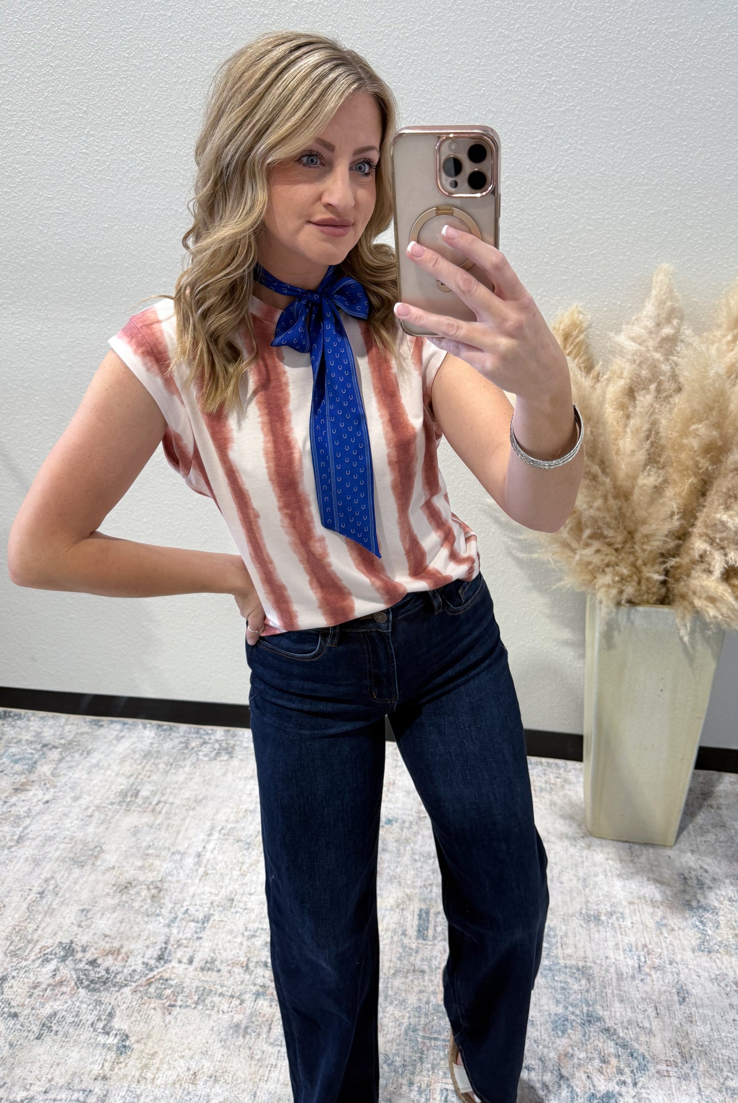 American Striped Top