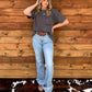 Beth Comfy Top *Charcoal