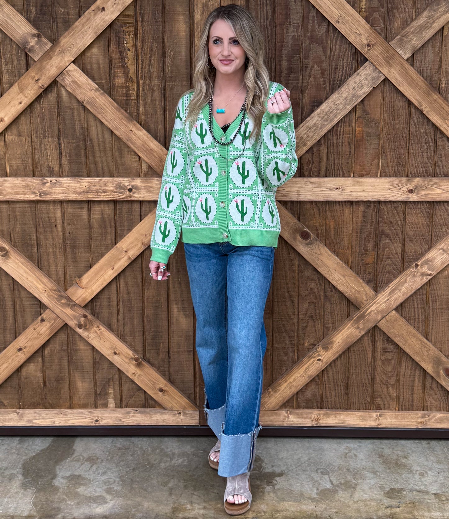 Prickly Pear Cardigan