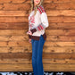 Vintage Cowgirl Sweater *Red