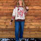 Vintage Cowgirl Sweater *Red