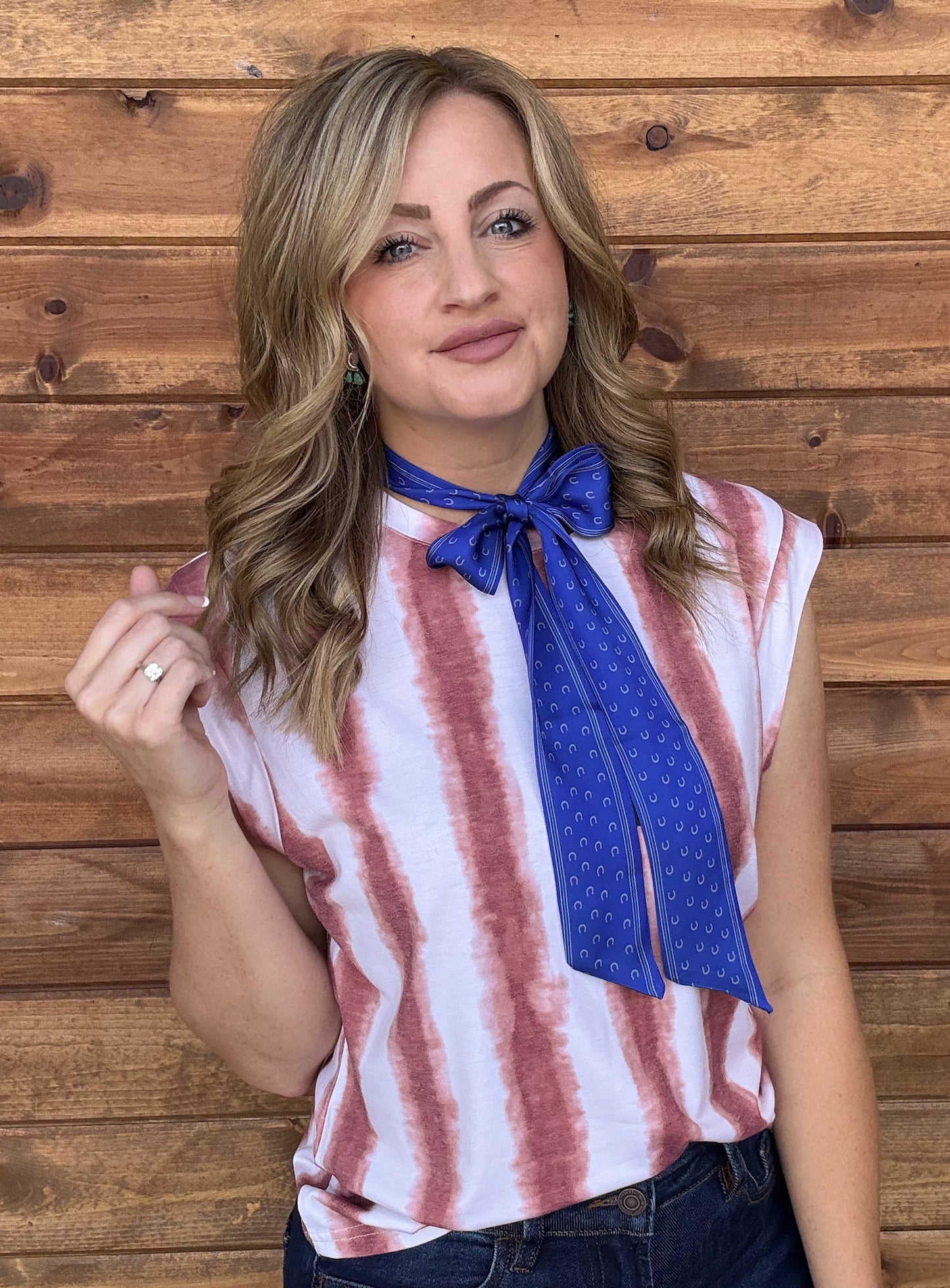 American Striped Top