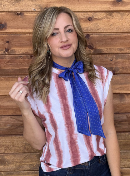 American Striped Top