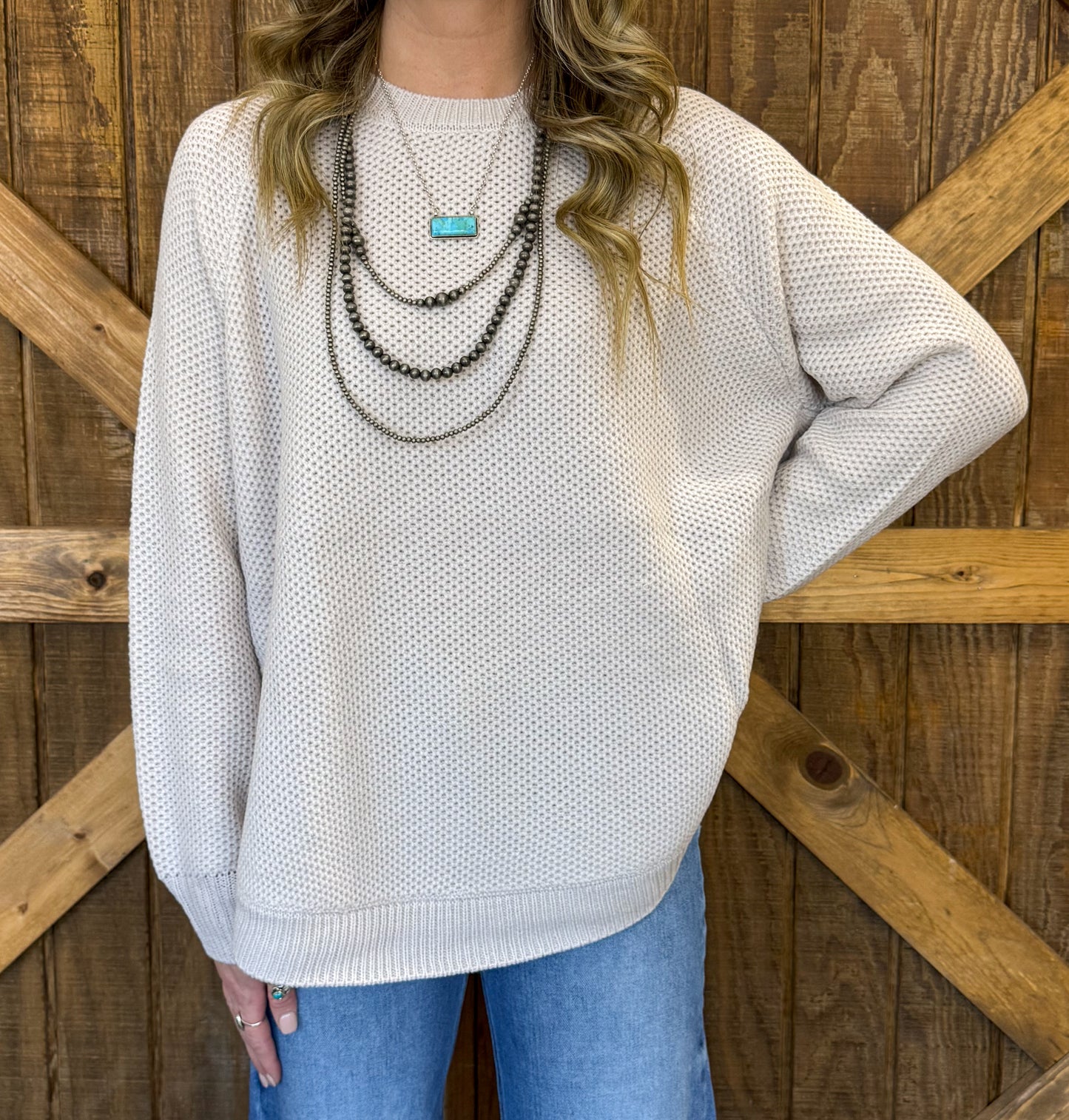 The Hadley Sweater *Natural