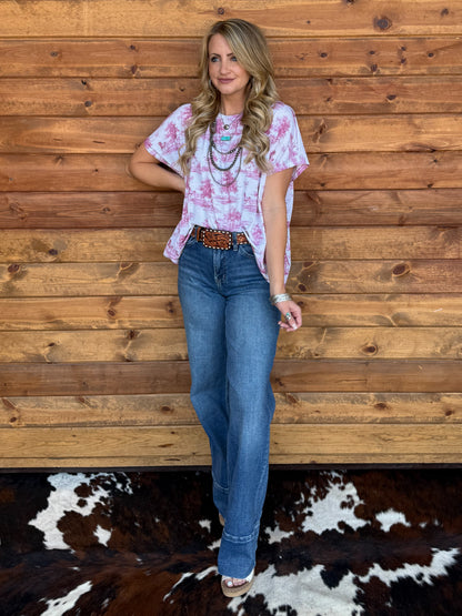 Pink Horses Top