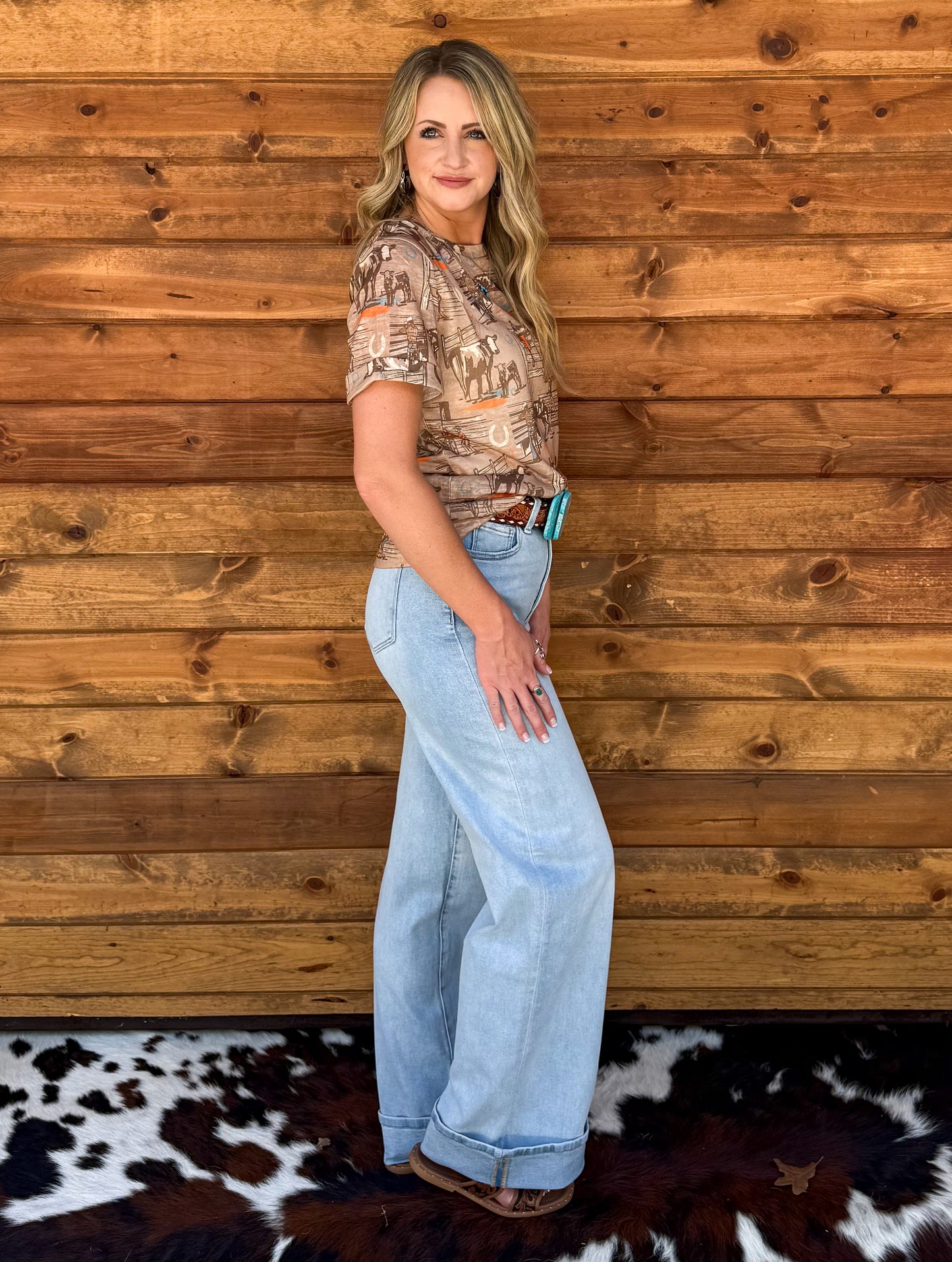 Sunset Ranch Top