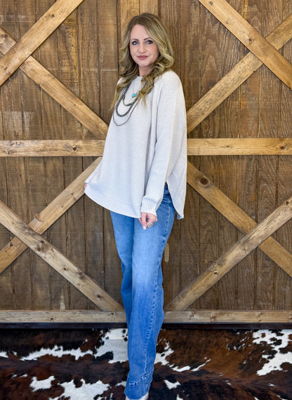 The Hadley Sweater *Natural