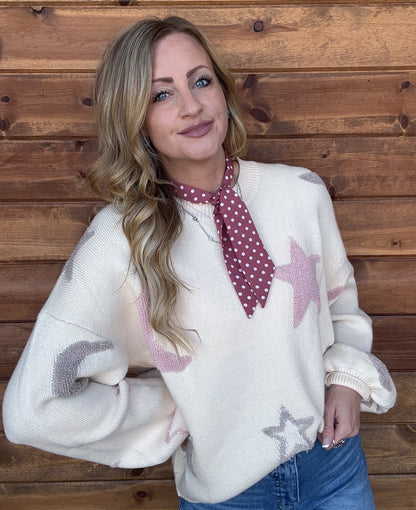 Pretty Stars Sweater