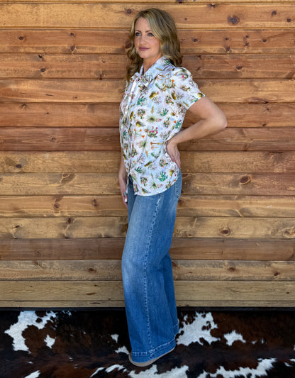 Cactus Queen Blouse