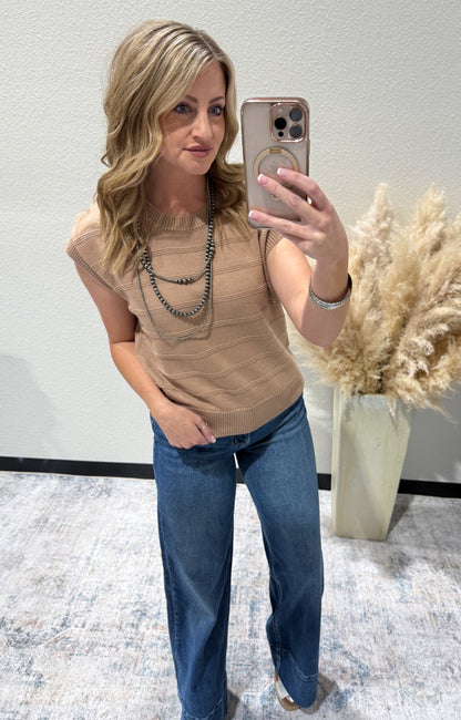 The Heather Top *Taupe