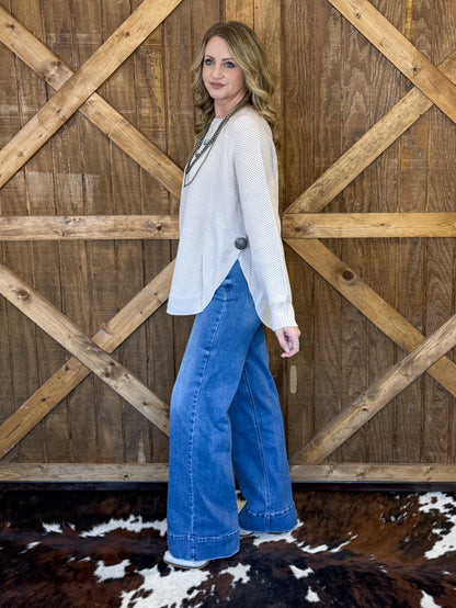 The Hadley Sweater *Natural