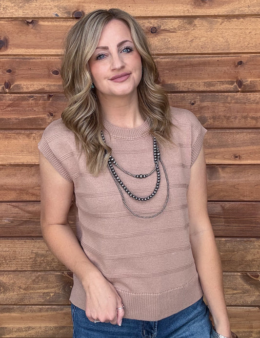 The Heather Top *Taupe