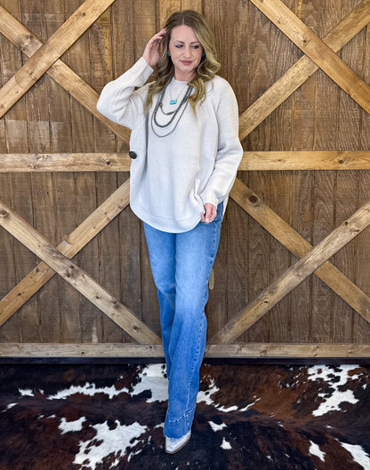 The Hadley Sweater *Natural