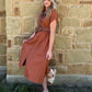 Western Rust Dress
