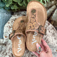 Rodeo Buckle Sandals *Tan